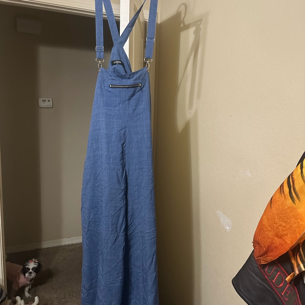 Blue Denim Overalls